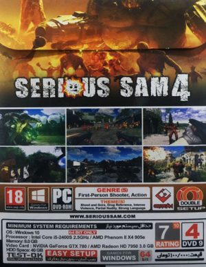 بازی SERIOUS SAM 4 مخصوص کامپیوتر
