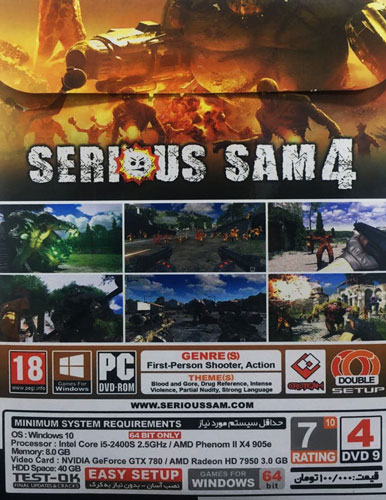 بازی SERIOUS SAM 4 مخصوص کامپیوتر - Image 2