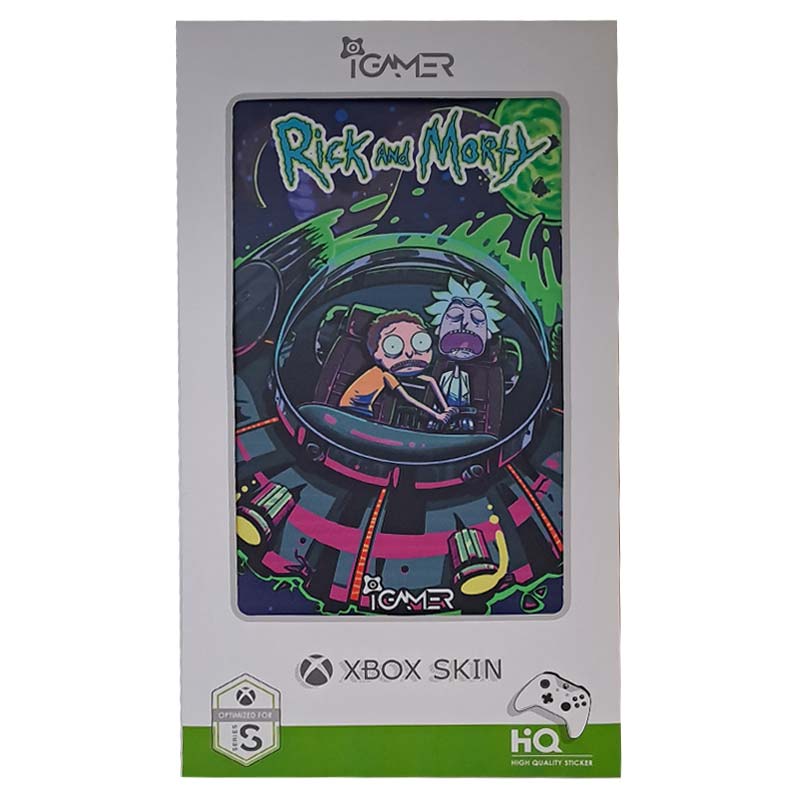 برچسب کنسول Xbox series s (iG) ریک و مورتی - Image 3