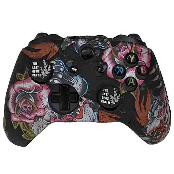 کاور دسته XBOX ONE طرح Flowers با آنالوگ - Image 3