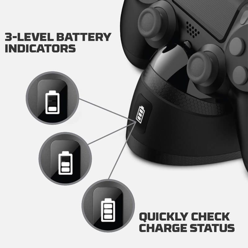 پایه شارژر دوال شاک PS4 مدل HYPERX DUO 685 - Image 2