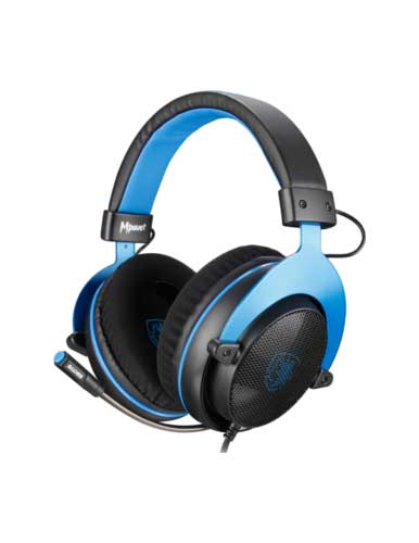 هدست گیمینگ SADES مدل MPOWER Blue