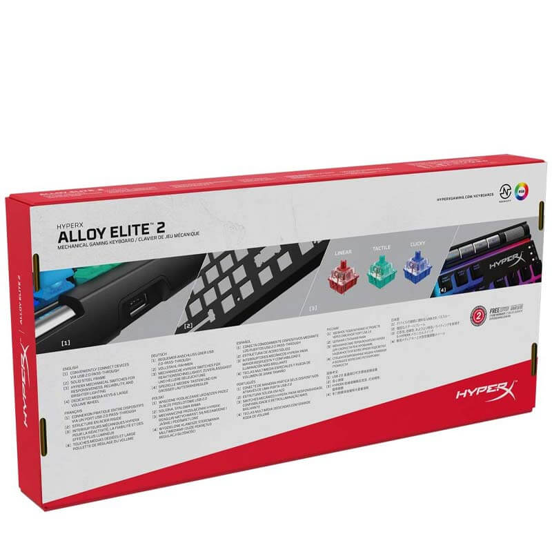کیبورد گیمینگ HyperX Alloy Elite 2 - Image 4