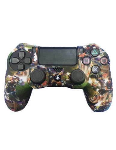 خرید محافظ دسته PS4 مدل Fortnight قرمز