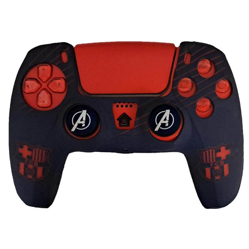 محافظ دسته PS5 طرح بارسلونا 2 با آنالوگ - Image 3