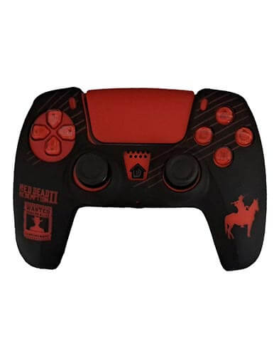 روکش دسته PS5 طرح Red dead با آنالوگ
