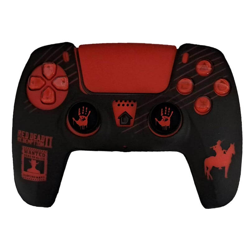 روکش دسته PS5 طرح Red dead با آنالوگ - Image 4