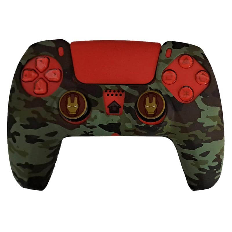 محافظ دسته PS5 طرح ارتشی سبز - Image 4