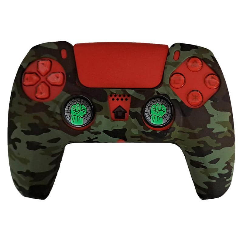 محافظ دسته PS5 طرح ارتشی سبز - Image 3