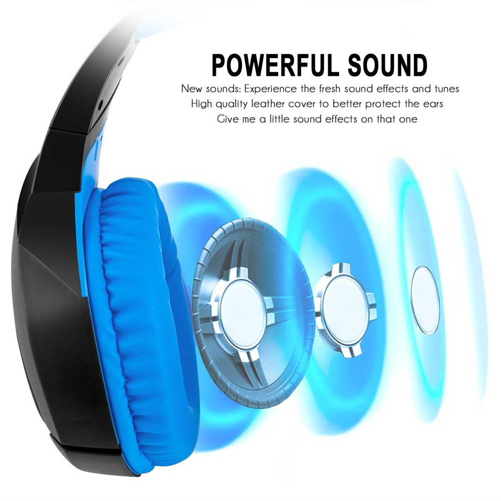 هدست گیمینگ اونیکوما مدل Onikuma K1B Blue Edition - Image 7