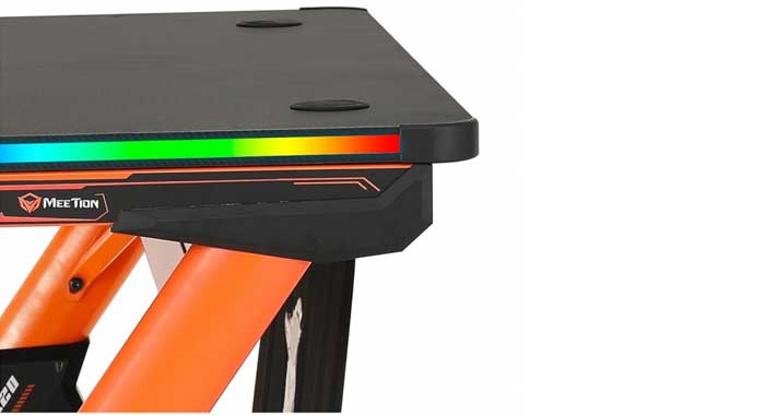 میز گیمینگ میشن Meetion مدل RGB DSK20 - Image 2