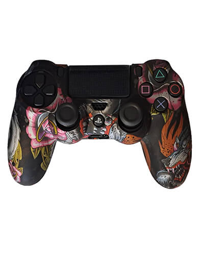 خرید محافظ دسته PS4 طرح Rose