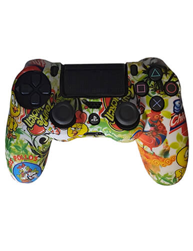 روکش دسته PS4 طرح chickens