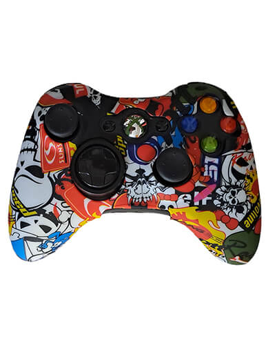 محافظ دسته XBOX 360 طرح SKULL