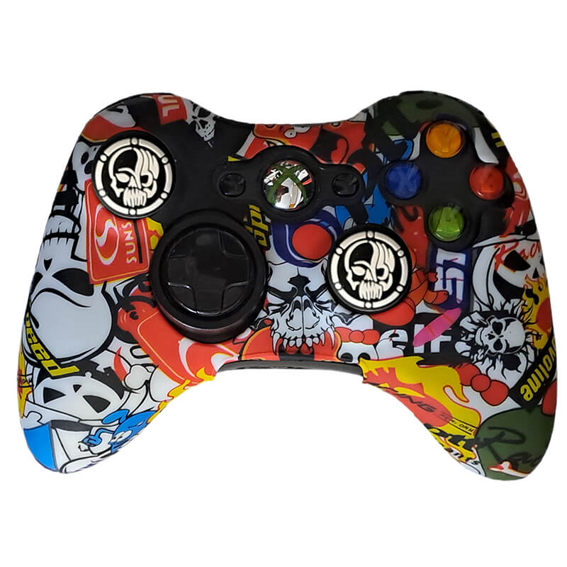 محافظ دسته XBOX 360 طرح SKULL - Image 2