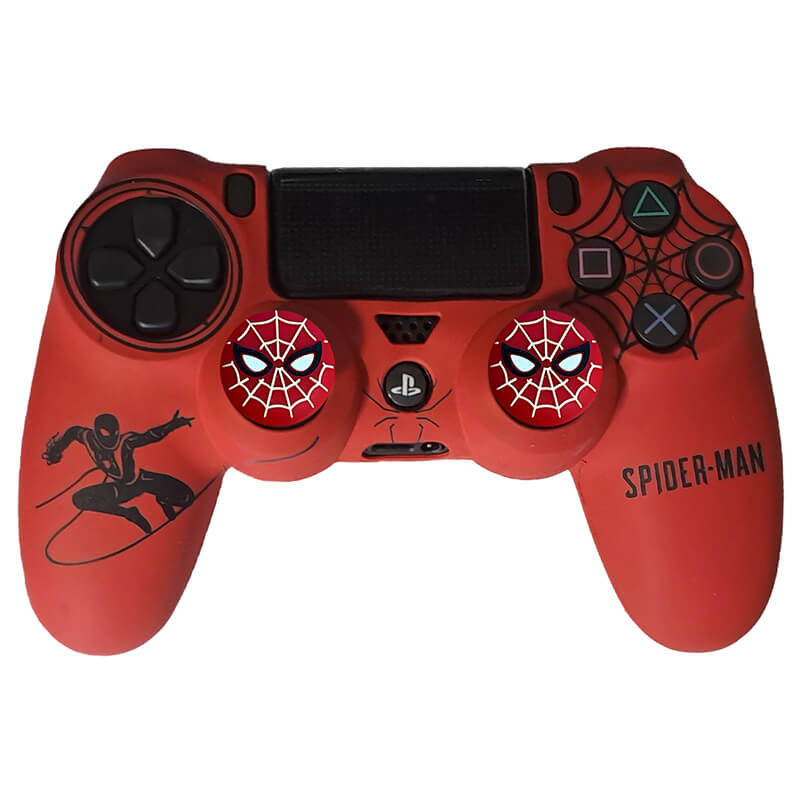 روکش دسته PS4 طرح SPIDER-MAN - Image 2