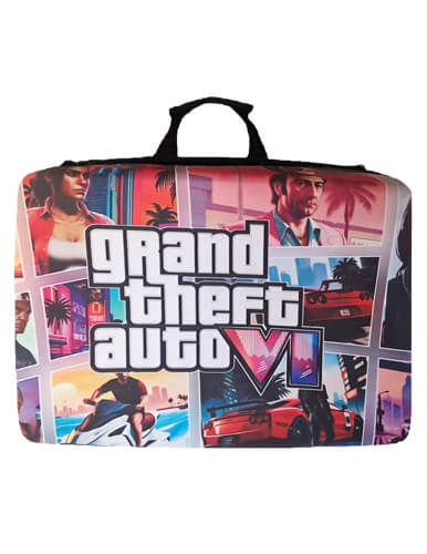 کیف حمل PS5 فت طرح GTA VI