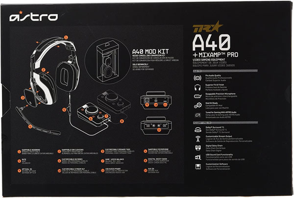 خرید هدست گیمینگ استرو Astro A40 + Mixamp Pro TR - Image 4