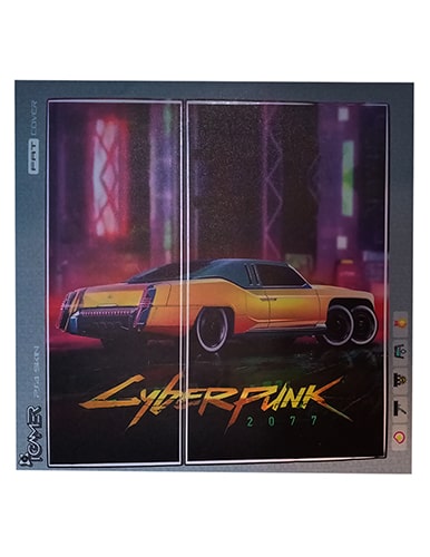 برچسب کنسول PS4 FAT (iG) مدل CYBERPUNK