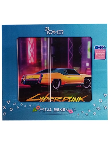 برچسب کنسول PS4 FAT (iG) مدل CYBERPUNK - Image 2