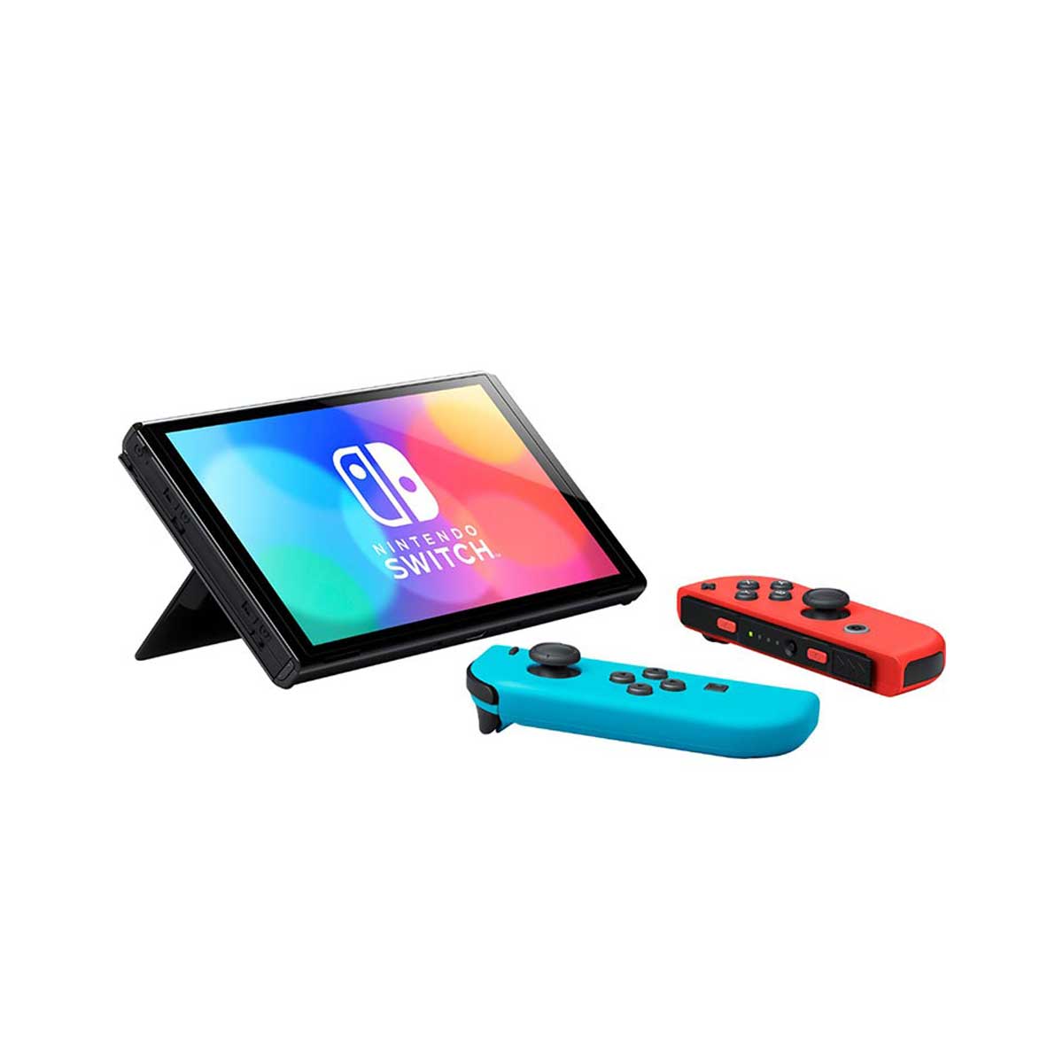 کنسول بازی نینتندو سوییچ مدل Nintendo Switch OLED Neon Red & Blue - Image 5
