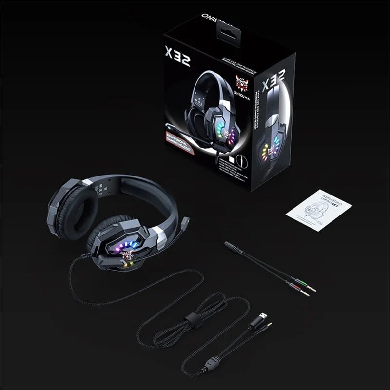 هدست گیمینگ اونیکوما onikuma x32 - Image 5