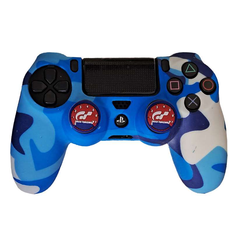روکش دسته PS4 طرح ارتشی آبی - Image 2