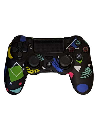 روکش دسته PS4 طرح اشکال هندسی