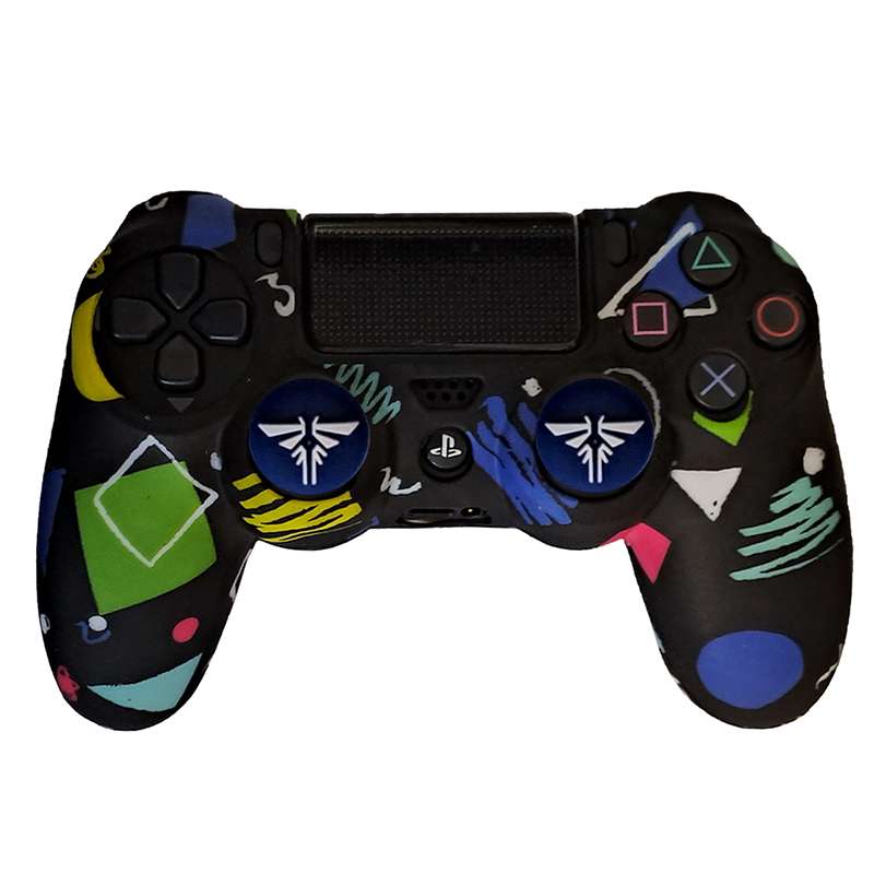 روکش دسته PS4 طرح اشکال هندسی - Image 2
