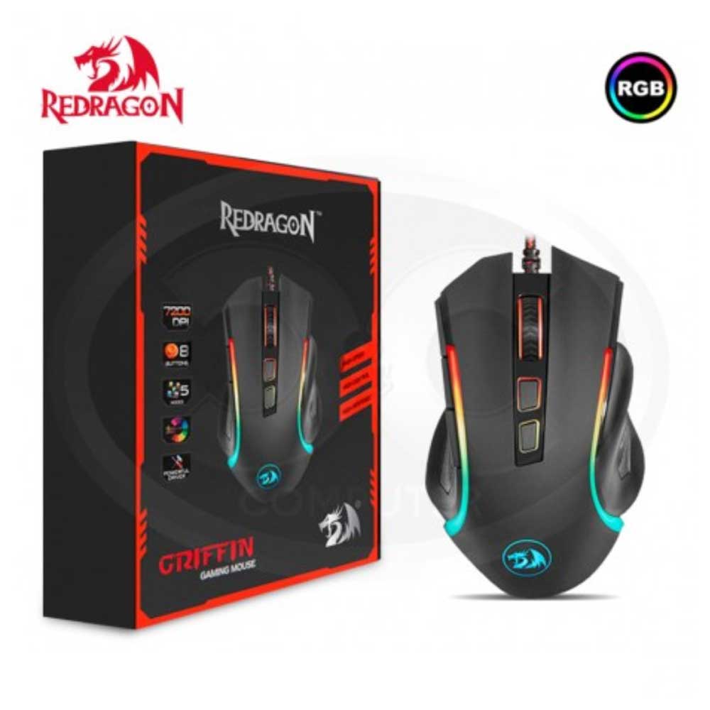 ماوس گیمینگ ردراگون مدل Redragon GRIFFIN M607 RGB - Image 2