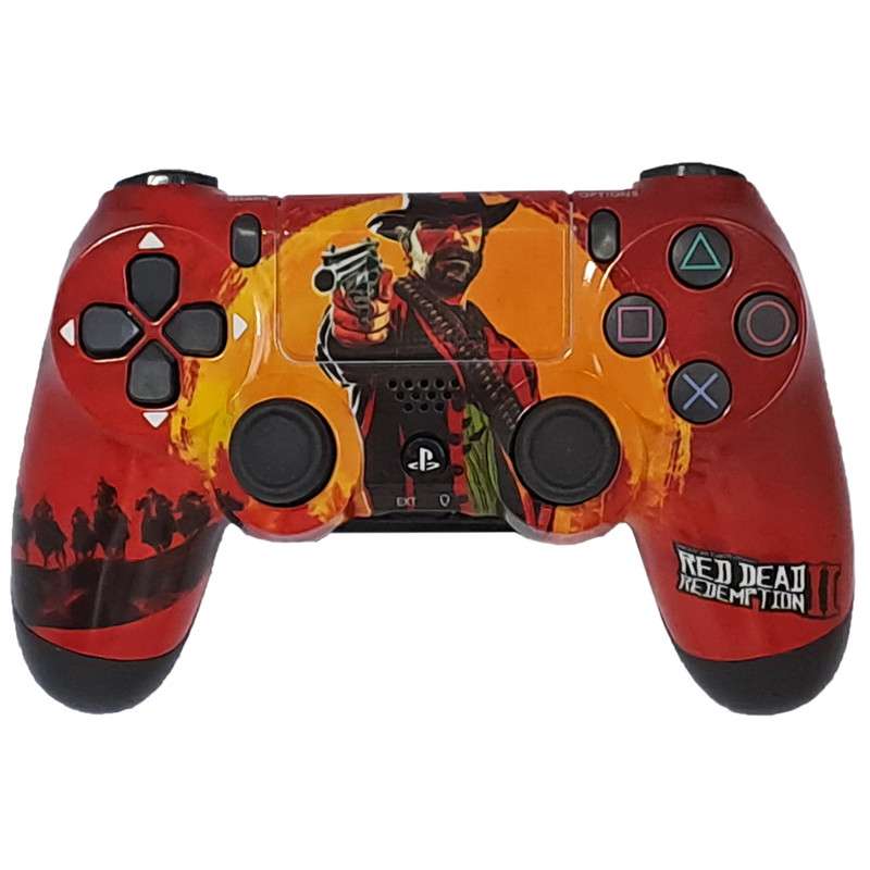دسته بازی های کپی PS4 طرح RED DEAD - Image 2
