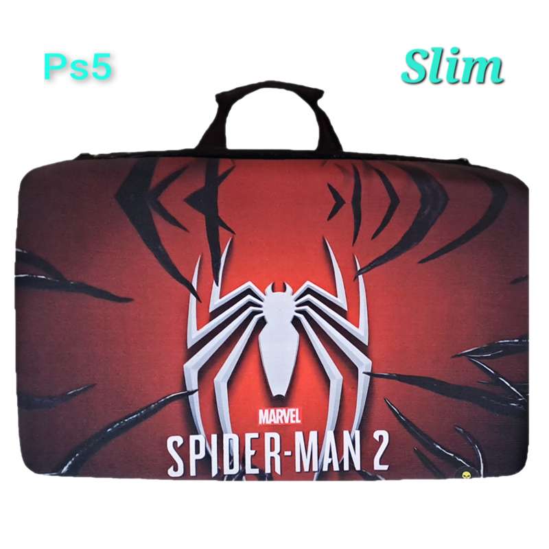 کیف حمل PS5 مدل slim طرح spiderman 2 - Image 3