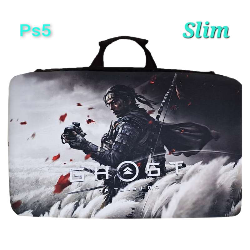 کیف حمل PS5 مدل slim طرح Ghost Of Tsushima - Image 3