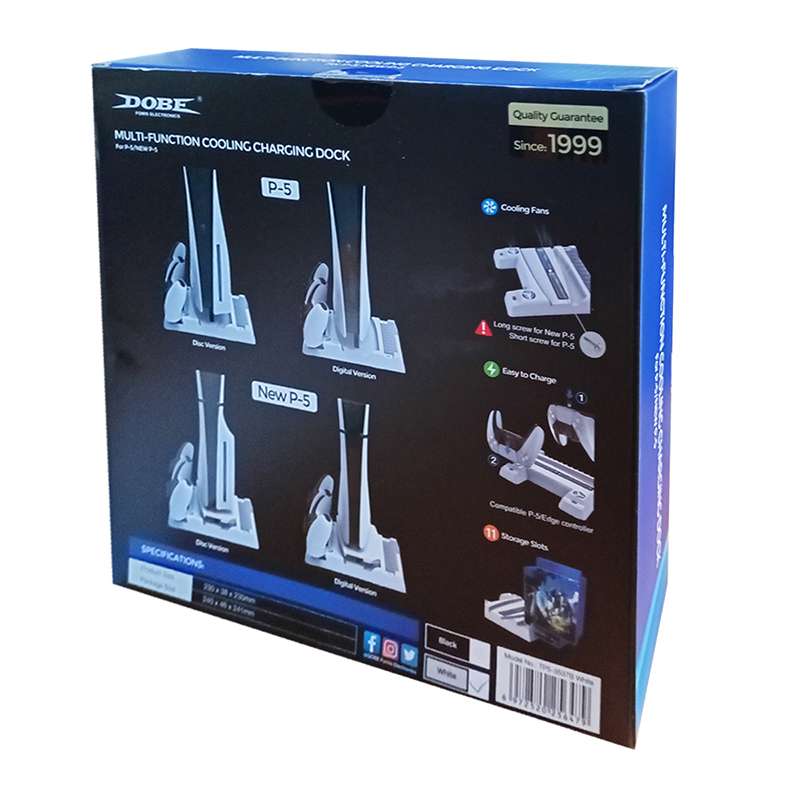 استند چند منظوره PS5/PS5SLIM دابی مدل DOBE TP5-3537B - Image 8