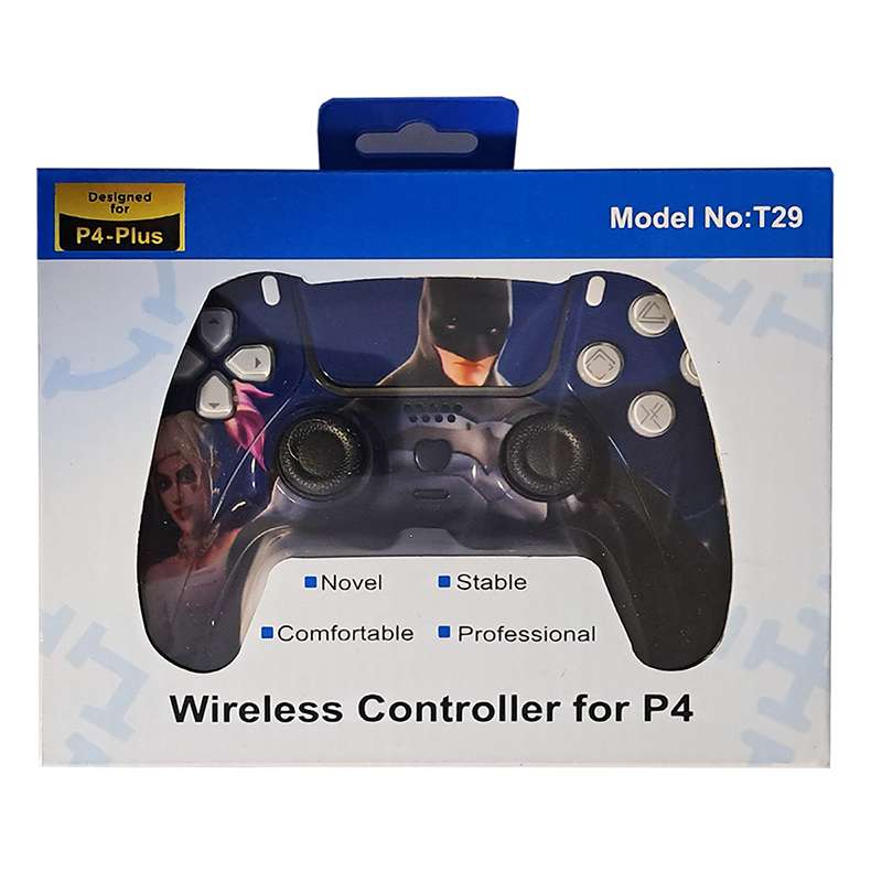 دسته بی سیم PS4 مدل T29 طرح BATMAN - Image 2