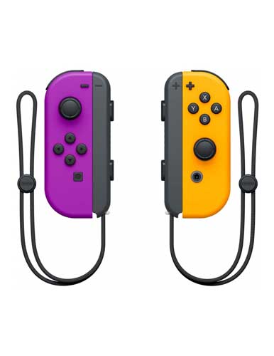 دسته joy con نیتندوسوییچ بنفش/نارنجی