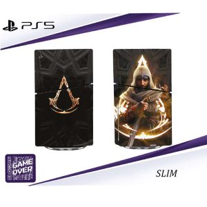 برچسب کنسول PS5 SLIM (GO) طرح Assassins Creed