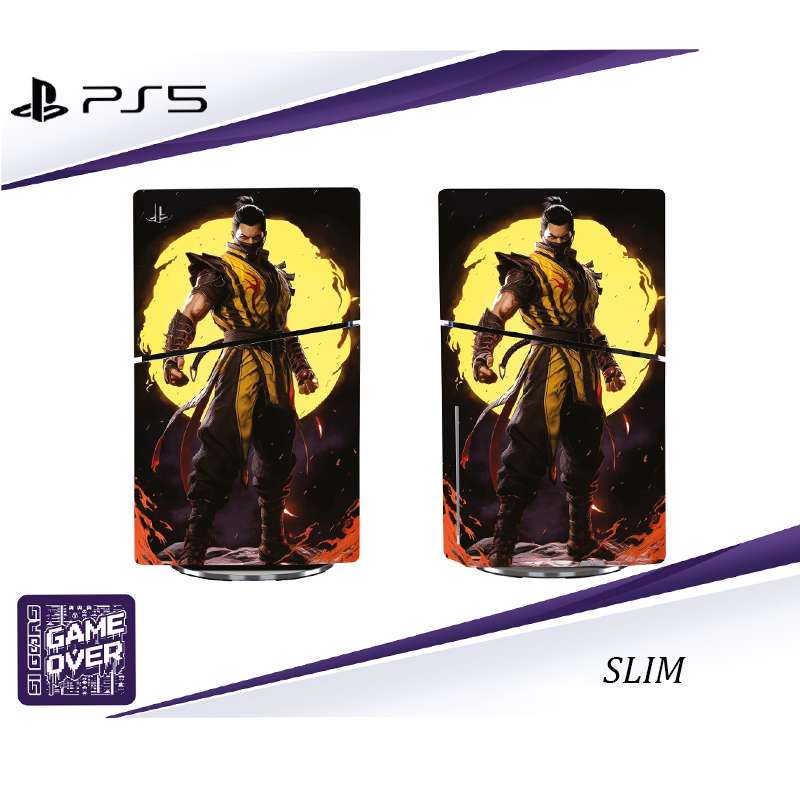 برچسب کنسول PS5 SLIM (GO) طرح Mortal Kombat - Image 2