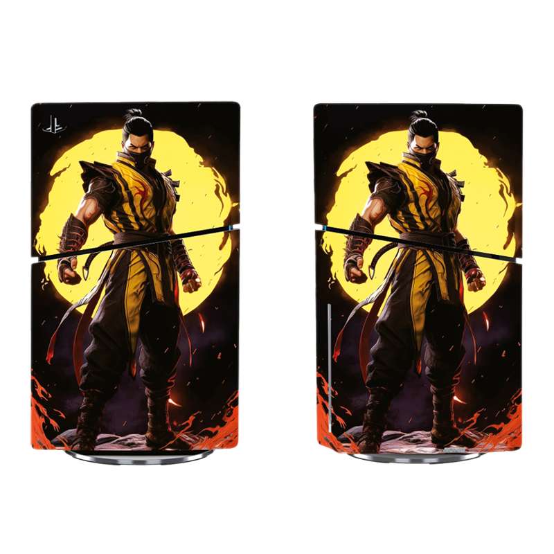 برچسب کنسول PS5 SLIM (GO) طرح Mortal Kombat - Image 3