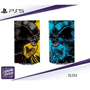 برچسب کنسول PS5 SLIM (GO) طرح Mortal Kombat