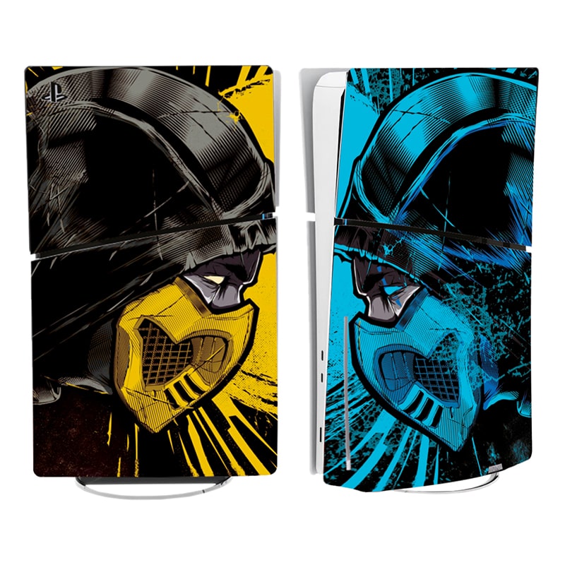 برچسب کنسول PS5 SLIM (GO) طرح Mortal Kombat - Image 3
