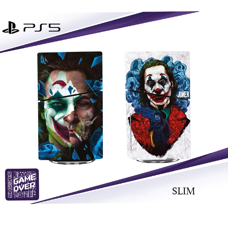 برچسب کنسول PS5 SLIM (GO) طرح JOKER - Image 2
