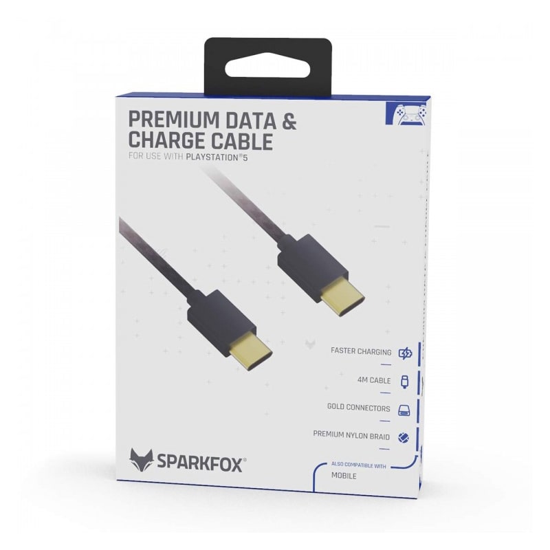 کابل شارژ و دیتای SparkFox USB-C مناسب دوال سنس مدل W20P501 - Image 2
