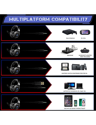 هدست گیمینگ اونیکوما Onikuma K8 - Image 3