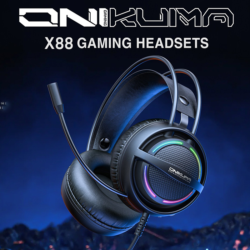 هدست گيمينگ اونيکوما مدل onikuma X88 - Image 3