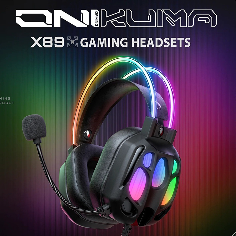 هدست گيمينگ اونيکوما مدل onikuma X89 - Image 4