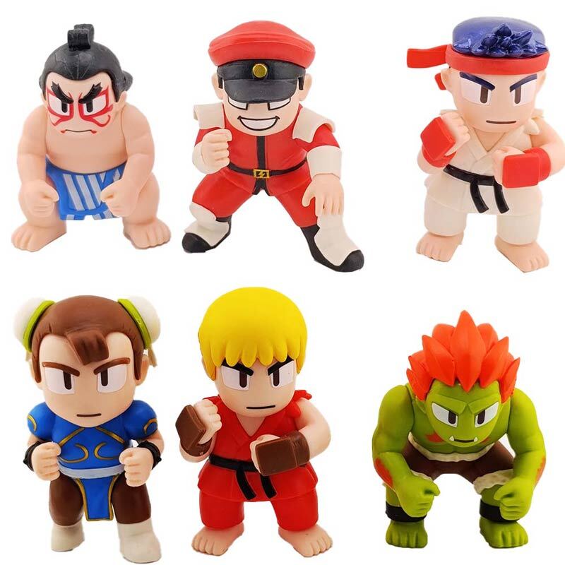 فیگور مبارزین خیابانی Street Fighter کد 2167 بسته 6 عددی - Image 2