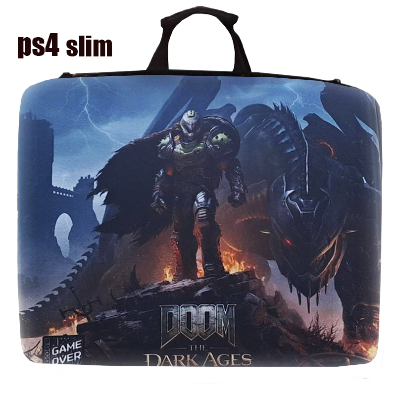 کیف حمل کنسول PS4 طرح Doom The Dark Ages - Image 4