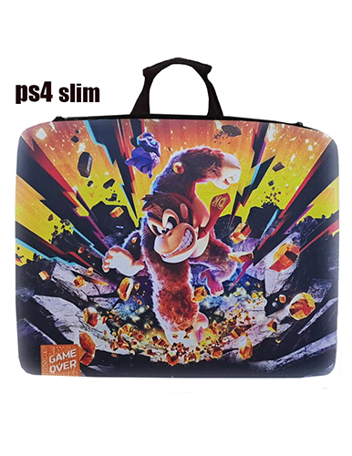 کیف حمل کنسول PS4 طرح Donkey Kong Bananza