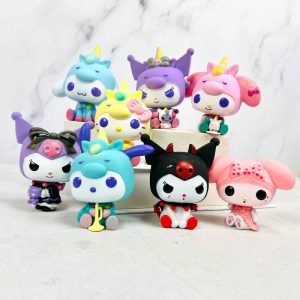 فانکو پاپ کرومی و ملودی انیمه Hello kitty مجموعه 8 عددی